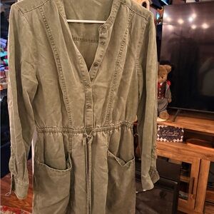 Lucky Brand mini dress  in Sage size medium